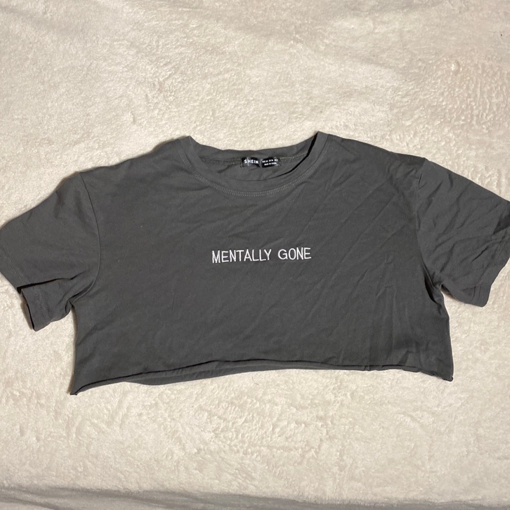 Cut off Army green T-shirt